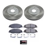 Power Stop 08-14 Cadillac CTS Front and Rear Semi-Coated Rotor Kit (1x psbSC3072, 1x psbSC4721) thumbnail 7