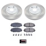Power Stop 09-10 Pontiac Vibe Front and Rear Semi-Coated Rotor Kit (1x psbSC3054, 1x psbSC4737) thumbnail 6