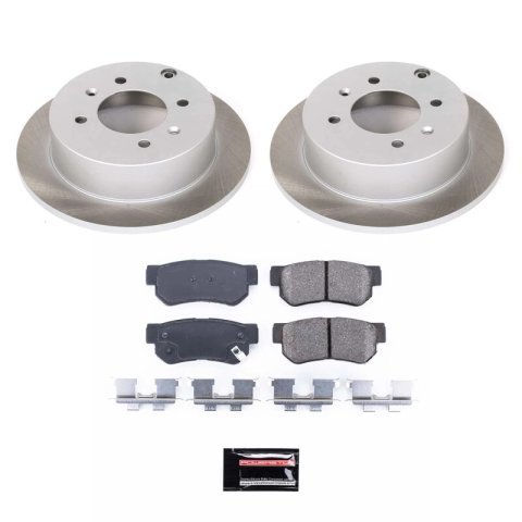 Power Stop 03-05 Hyundai Sonata Front and Rear Semi-Coated Rotor Kit (1x psbSC5212, 1x psbSC5290) thumbnail 7