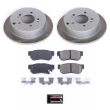 Power Stop 01-06 Hyundai Santa Fe Front and Rear Semi-Coated Rotor Kit (1x psbSC5213, 1x psbSC5250) thumbnail 6