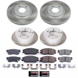 Power Stop 03-05 Hyundai XG350 Front and Rear Semi-Coated Rotor Kit (1x psbSC4557, 1x psbSC5214) thumbnail 5