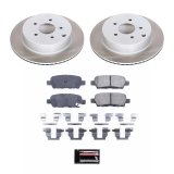 Power Stop 11-14 Nissan Murano Front and Rear Semi-Coated Rotor Kit (1x psbSC2427, 1x psbSC5263) thumbnail 6