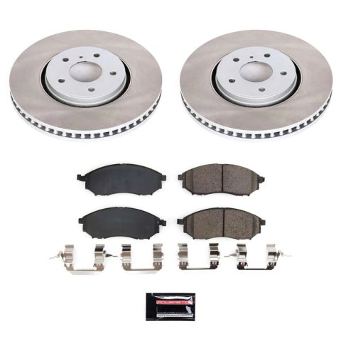 Power Stop 05-08 Infiniti FX35 Front and Rear Semi-Coated Rotor Kit (1x psbSC2427, 1x psbSC5264) thumbnail 6