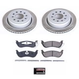 Power Stop 03-11 Lincoln Town Car Front and Rear Semi-Coated Rotor Kit (1x psbSC1364, 1x psbSC5293) thumbnail 6
