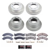 Power Stop 03-08 Chevrolet Express 3500 Front and Rear Semi-Coated Rotor Kit (1x psbSC2071, 1x psbSC5328) thumbnail 5