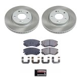 Power Stop 09-10 Hyundai Sonata Front and Rear Semi-Coated Rotor Kit (1x psbSC165, 1x psbSC5395) thumbnail 6