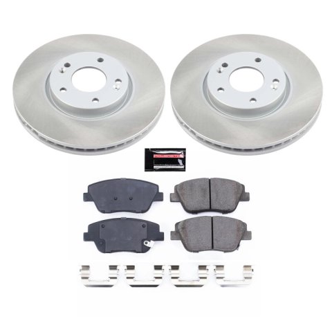 Power Stop 11-15 Hyundai Sonata Front and Rear Semi-Coated Rotor Kit (1x psbSC5377, 1x psbSC5381) thumbnail 9