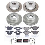 Power Stop 06-07 BMW 525xi Front and Rear Semi-Coated Rotor Kit (1x psbSC2110, 1x psbSC5491) thumbnail 1