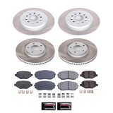 Power Stop 11-12 Ford Edge Front and Rear Semi-Coated Rotor Kit (1x psbSC3057, 1x psbSC4744) thumbnail 5