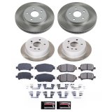 Power Stop 05-07 Toyota Avalon Front and Rear Semi-Coated Rotor Kit (1x psbSC2417, 1x psbSC5438) thumbnail 5
