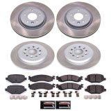 Power Stop 2010 Ford Taurus Front and Rear Semi-Coated Rotor Kit (1x psbSC4744, 1x psbSC5507) thumbnail 4