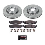 Power Stop 2010 Ford Taurus Front and Rear Semi-Coated Rotor Kit (1x psbSC4744, 1x psbSC5507) thumbnail 6