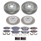 Power Stop 10-16 Cadillac SRX Front and Rear Semi-Coated Rotor Kit (1x psbSC5543, 1x psbSC5545) thumbnail 5
