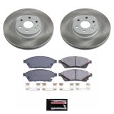 Power Stop 10-16 Cadillac SRX Front and Rear Semi-Coated Rotor Kit (1x psbSC5543, 1x psbSC5545) thumbnail 7