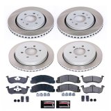 Power Stop 10-17 Ford Expedition Front and Rear Semi-Coated Rotor Kit (1x psbSC3167, 1x psbSC4683) thumbnail 5