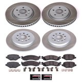 Power Stop 11-12 Ford Taurus Front and Rear Semi-Coated Rotor Kit (1x psbSC4744, 1x psbSC5581) thumbnail 1