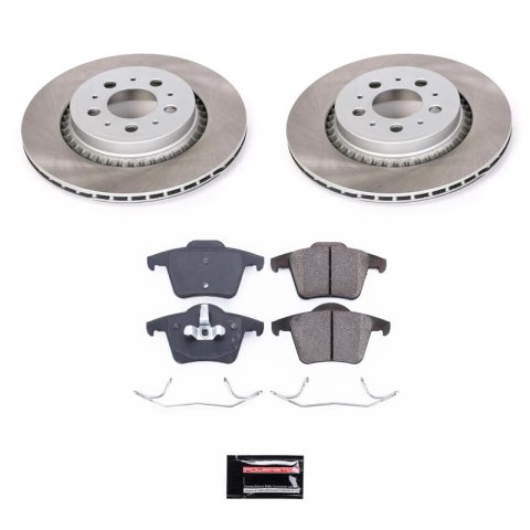 Power Stop 03-14 Volvo XC90 Front and Rear Semi-Coated Rotor Kit (1x psbSC3039, 1x psbSC5707) thumbnail 6