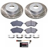 Power Stop 12-15 Mercedes-Benz C250 Front and Rear Semi-Coated Rotor Kit (1x psbSC5625, 1x psbSC5790) thumbnail 2