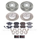 Power Stop 2011 Volkswagen Tiguan Front and Rear Semi-Coated Rotor Kit (1x psbSC2963, 1x psbSC5662) thumbnail 5