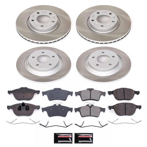 Power Stop 08-10 Mazda 5 Front and Rear Semi-Coated Rotor Kit (1x psbSC125, 1x psbSC5842) thumbnail 5