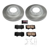 Power Stop 10-14 Toyota FJ Cruiser Front and Rear Semi-Coated Rotor Kit (1x psbSC137, 1x psbSC5875) thumbnail 7