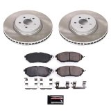 Power Stop 10-14 Subaru Legacy Front and Rear Semi-Coated Rotor Kit (1x psbSC285, 1x psbSC5883) thumbnail 6