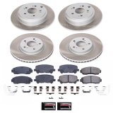 Power Stop 11-14 Honda Odyssey Front and Rear Semi-Coated Rotor Kit (1x psbSC4685, 1x psbSC5857) thumbnail 5