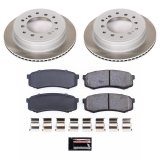 Power Stop 10-22 Lexus GX460 Front and Rear Semi-Coated Rotor Kit (1x psbSC5873, 1x psbSC5875) thumbnail 6