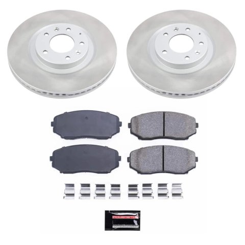 Power Stop 07-15 Mazda CX-9 Front and Rear Semi-Coated Rotor Kit (1x psbSC5877, 1x psbSC5878) thumbnail 6