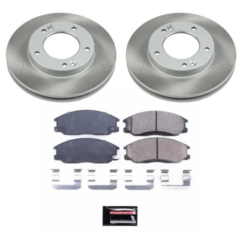 Power Stop 03-06 Kia Sorento Front and Rear Semi-Coated Rotor Kit (1x psbSC5899, 1x psbSC5901) thumbnail 6