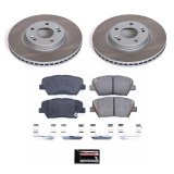 Power Stop 10-12 Hyundai Santa Fe Front and Rear Semi-Coated Rotor Kit (1x psbSC5926, 1x psbSC7507) thumbnail 2