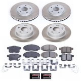 Power Stop 2011 Honda Accord Front and Rear Semi-Coated Rotor Kit (1x psbSC2292, 1x psbSC5368) thumbnail 5