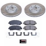 Power Stop 12-14 Honda Ridgeline Front and Rear Semi-Coated Rotor Kit (1x psbSC2431, 1x psbSC5939) thumbnail 6