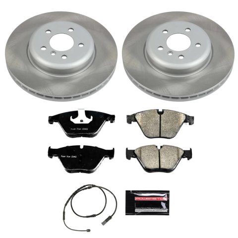 Power Stop 14-16 BMW 535d Front and Rear Semi-Coated Rotor Kit (1x psbSC6020, 1x psbSC6034) thumbnail 6