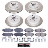 Power Stop 08-10 Subaru Impreza Front and Rear Semi-Coated Rotor Kit (1x psbSC1124, 1x psbSC4631) thumbnail 4