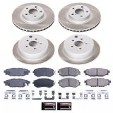 Power Stop 13-16 Subaru BRZ Front and Rear Semi-Coated Rotor Kit (1x psbSC4631, 1x psbSC6111) thumbnail 4