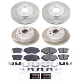 Power Stop 02-04 Honda CR-V Front and Rear Semi-Coated Rotor Kit (1x psbSC1043, 1x psbSC6172) thumbnail 5