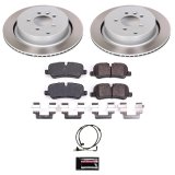 Power Stop 10-13 Land Rover Range Rover Sport Front and Rear Semi-Coated Rotor Kit (1x psbSC6228, 1x psbSC6564) thumbnail 6