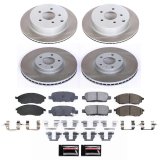 Power Stop 12-13 Infiniti M35h Front and Rear Semi-Coated Rotor Kit (1x psbSC112, 1x psbSC2427) thumbnail 1