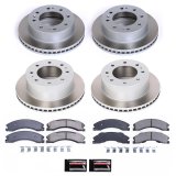 Power Stop 12-14 Chevrolet Silverado 2500 HD Front and Rear Semi-Coated Rotor Kit (1x psb17-1411, 1x psb17-1565, 2x psbAR82153SCR, 2x psbAR82155SCR) thumbnail 5