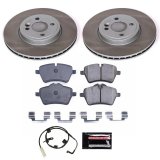 Power Stop 07-10 Mini Cooper Front and Rear Semi-Coated Rotor Kit (1x psbSC6068, 1x psbSC6281) thumbnail 2