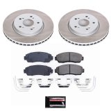 Power Stop 12-16 Honda CR-V Front and Rear Semi-Coated Rotor Kit (1x psbSC206, 1x psbSC5432) thumbnail 6