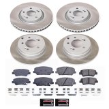 Power Stop 11-15 Kia Optima Front and Rear Semi-Coated Rotor Kit (1x psbSC5381, 1x psbSC6324) thumbnail 5