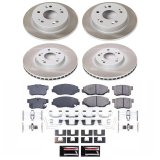 Power Stop 13-15 Acura ILX Front and Rear Semi-Coated Rotor Kit (1x psbSC1243, 1x psbSC3055) thumbnail 5