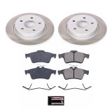 Power Stop 13-14 Ford Focus Front and Rear Semi-Coated Rotor Kit (1x psbSC5975, 1x psbSC6479) thumbnail 7