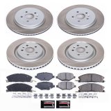 Power Stop 13-19 Ford Explorer Front and Rear Semi-Coated Rotor Kit (1x psbSC6374, 1x psbSC6376) thumbnail 5