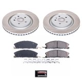 Power Stop 13-19 Ford Explorer Front and Rear Semi-Coated Rotor Kit (1x psbSC6374, 1x psbSC6376) thumbnail 7