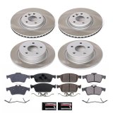 Power Stop 13-16 Ford Escape Front and Rear Semi-Coated Rotor Kit (1x psbSC6349, 1x psbSC6398) thumbnail 5