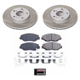 Power Stop 13-17 Honda Accord Front and Rear Semi-Coated Rotor Kit (1x psbSC5368, 1x psbSC6490) thumbnail 5