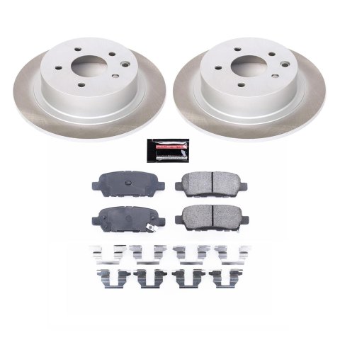 Power Stop 13-23 Nissan Altima Front and Rear Semi-Coated Rotor Kit (1x psbSC098, 1x psbSC6494) thumbnail 8